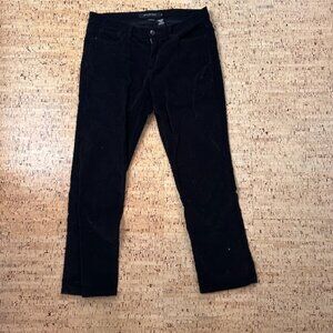 Calvin Klein Black Corduroy Jeans Sz12